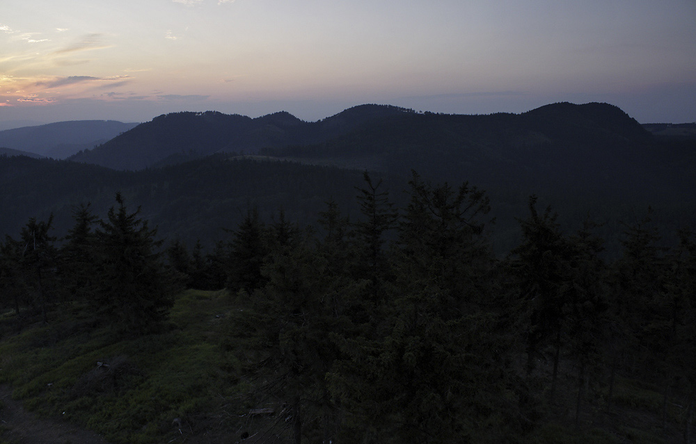 Evening on "Ruprechtice Hill" - larger format