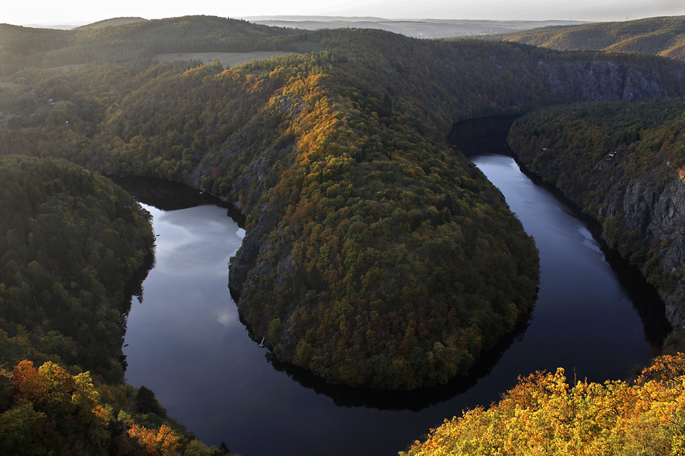 Meandr Vltavy pod Mjem - vt formt