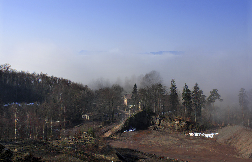 Over the quarry - larger format