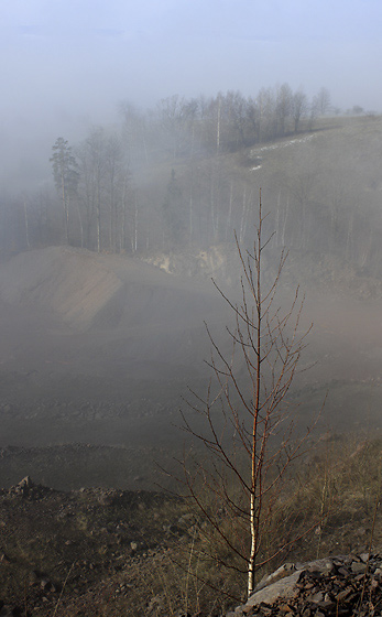 Over the quarry - smaller format