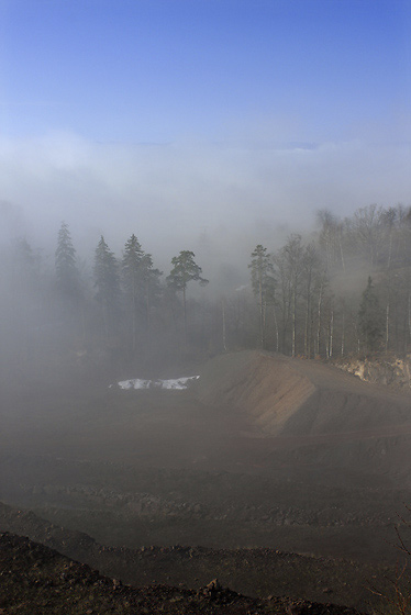 Over the quarry - smaller format