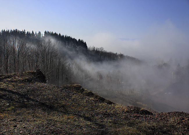 Over the quarry - smaller format