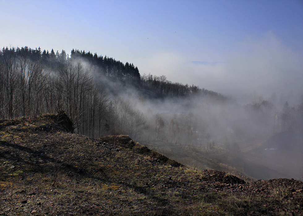 Over the quarry - larger format