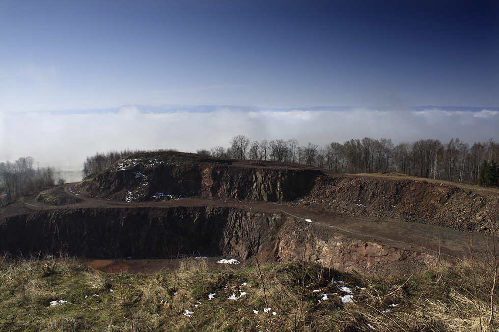 Over the quarry - larger format