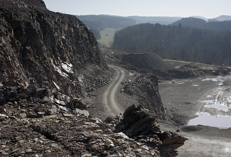 Over the quarry - larger format