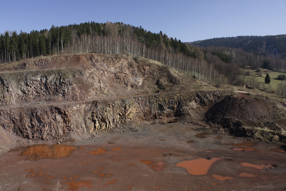 Over the quarry - larger format