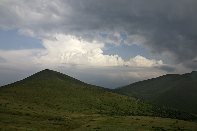 Mraky nad horami - men formt