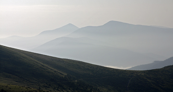 Hoverla a Pietro - men formt