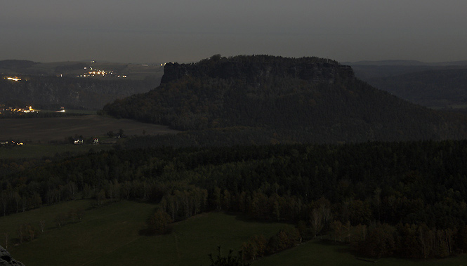 Lilienstein - men formt