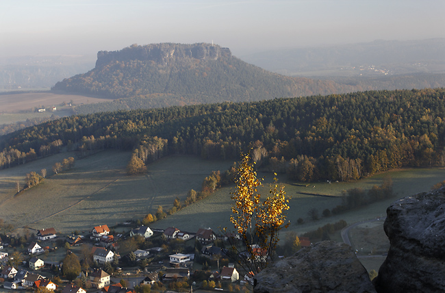 Lilienstein - men formt