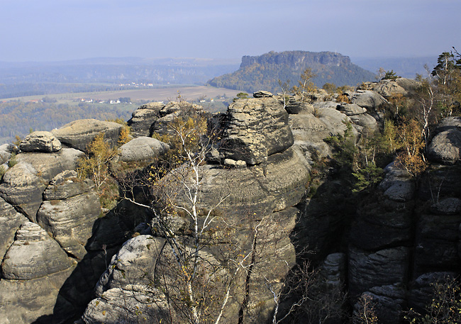 Lilienstein - men formt