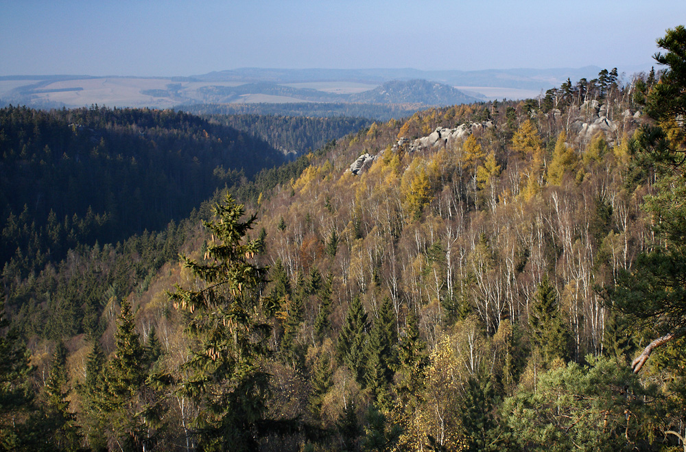 Pohled na sever - vt formt