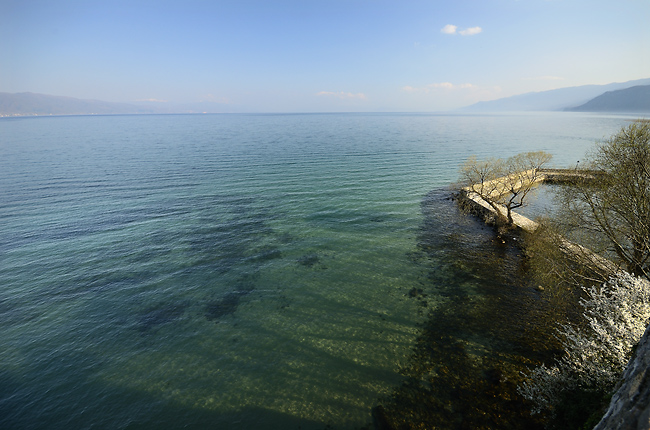 Ochridsk jezero - men formt