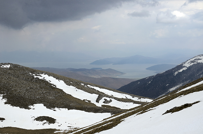 Prespansk jezero - men formt