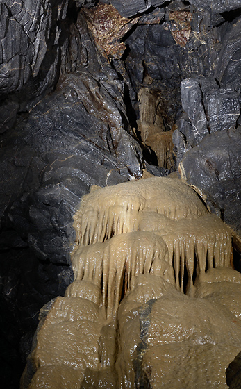 View into the chimney - smaller format