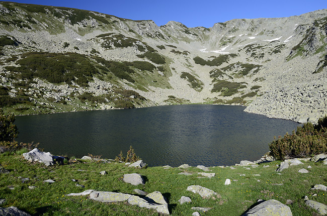 Dlouh jezero - men formt