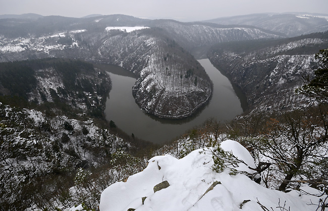 Meandr Vltavy pod Mjem - men formt