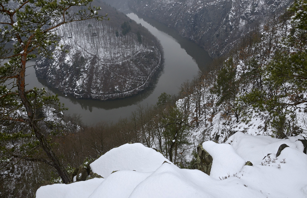 Meandr Vltavy pod Mjem - vt formt