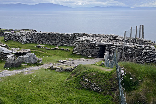 Dunbeg Fort - men formt