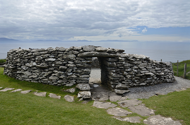 Dunbeg Fort - men formt