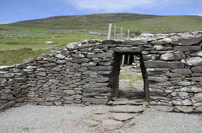 Dunbeg Fort - men formt