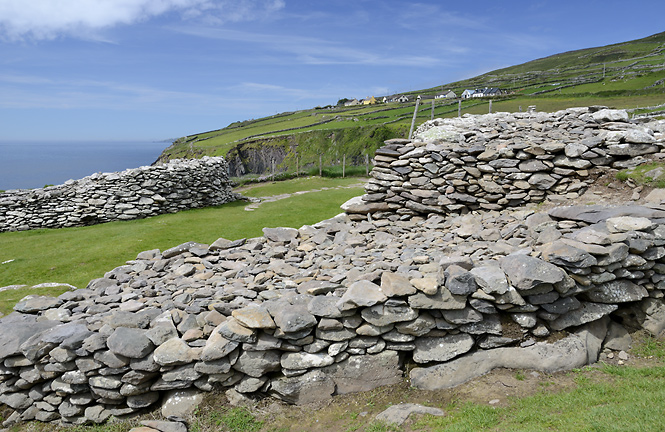 Dunbeg Fort - men formt