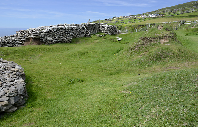 Dunbeg Fort - men formt