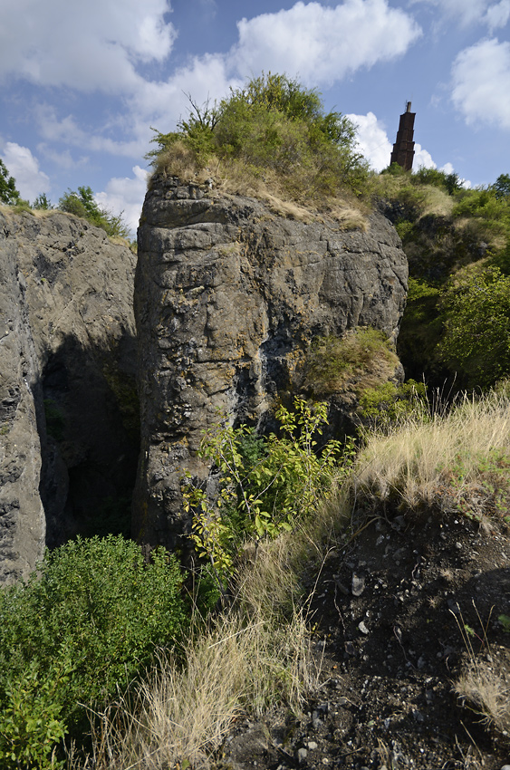 Rocky tower - larger format