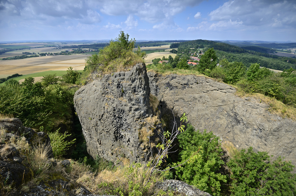 Rocky tower - larger format