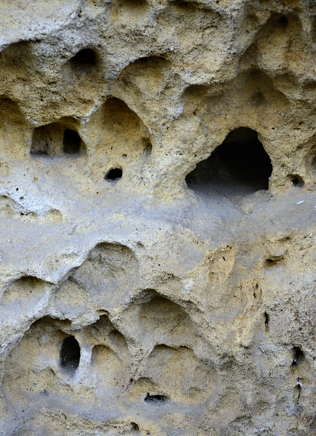 Rock full of holes - larger format
