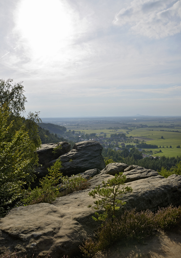 On the rock - larger format