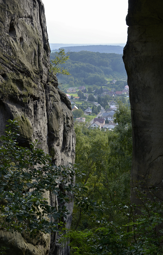 On the rock - larger format