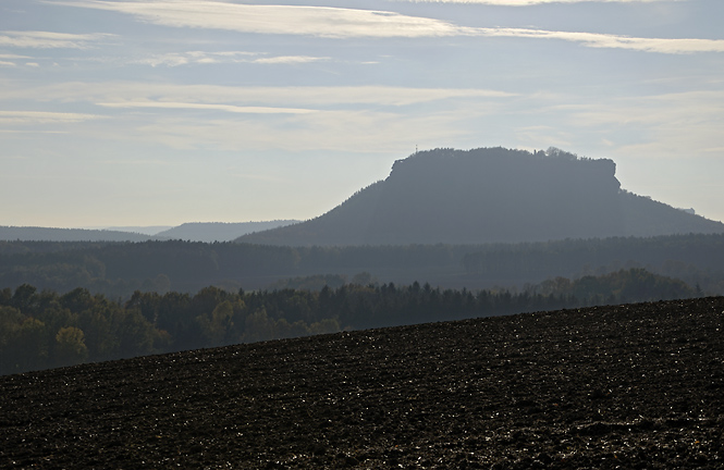 Lilienstein - men formt