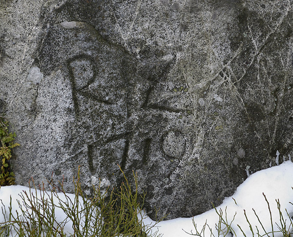 Boundary stone - smaller format