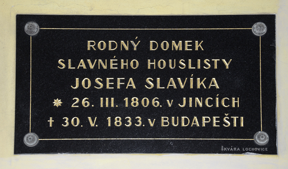 Memorial plaque - larger format