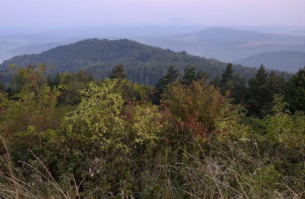 View to north-west - larger format