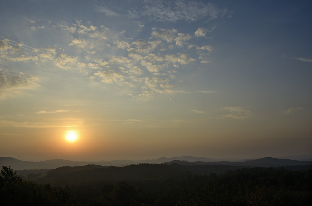 Morning scene - larger format