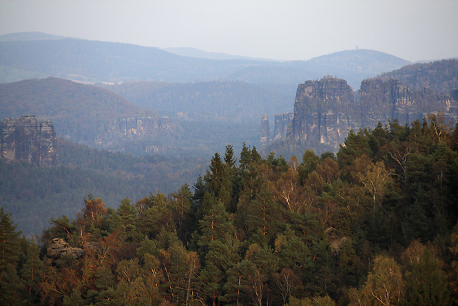 Schrammsteine - men formt