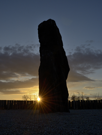 Menhir - men formt