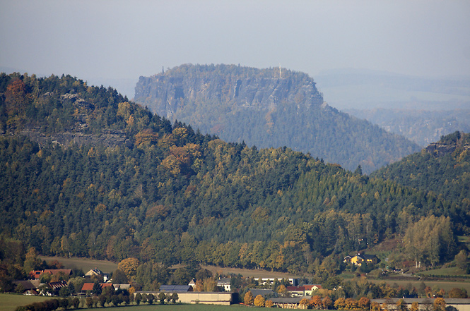 Lilienstein - men formt