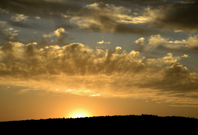 Sunset from "Modany" - smaller format