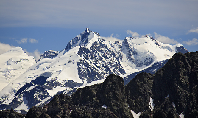 Piz Bernina - men formt