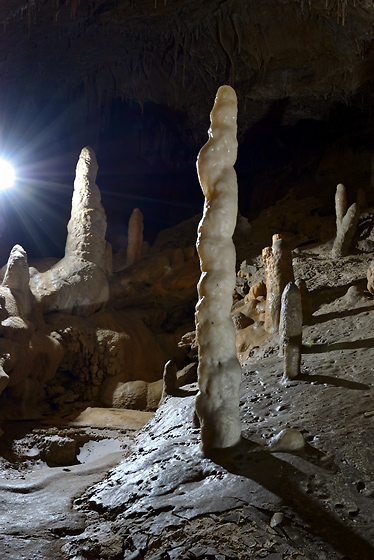 Stalagmity - men formt