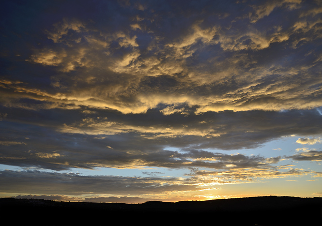 Sunset from "Modany" - smaller format