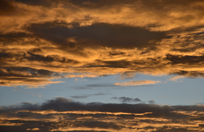 Sunset from "Modany" - smaller format