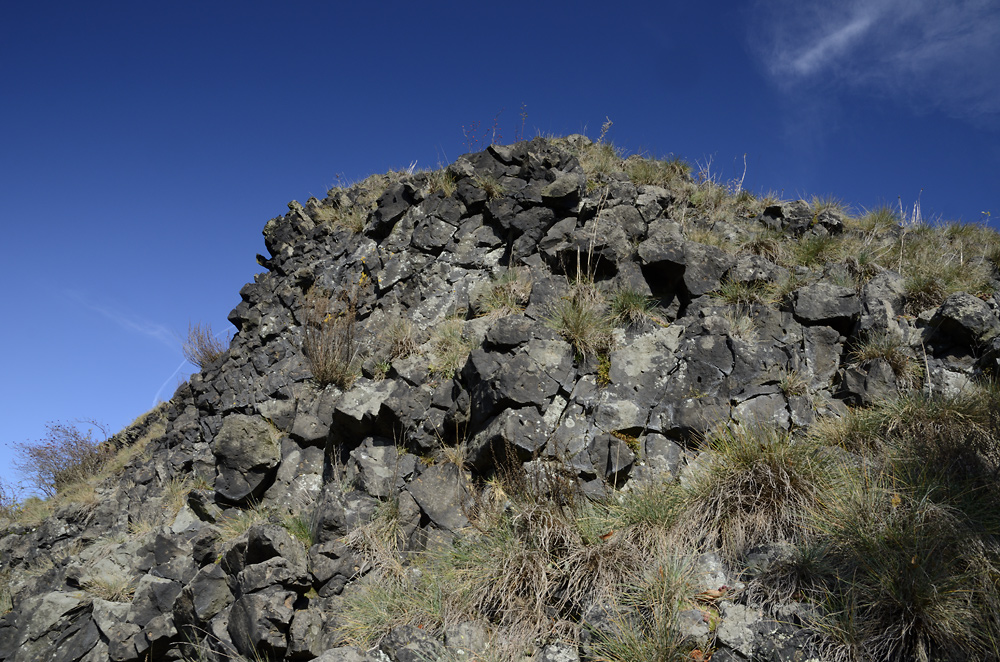 On the "Sleeping Virgin" rock - larger format