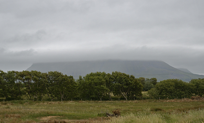 Ben Bulben - men formt