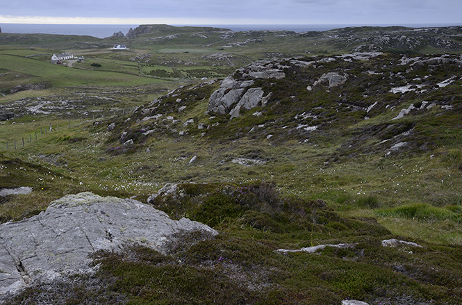 Krajina u Malin Head - men formt