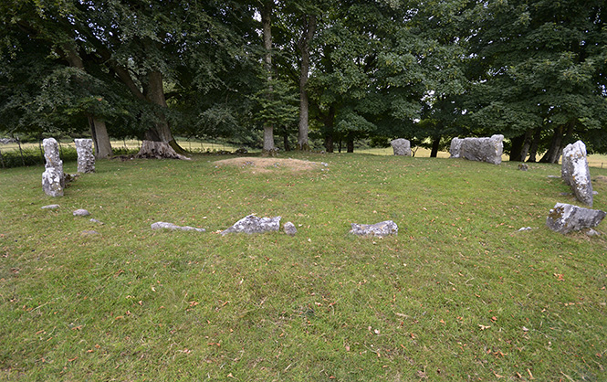 Glebe Stone Circle - men formt