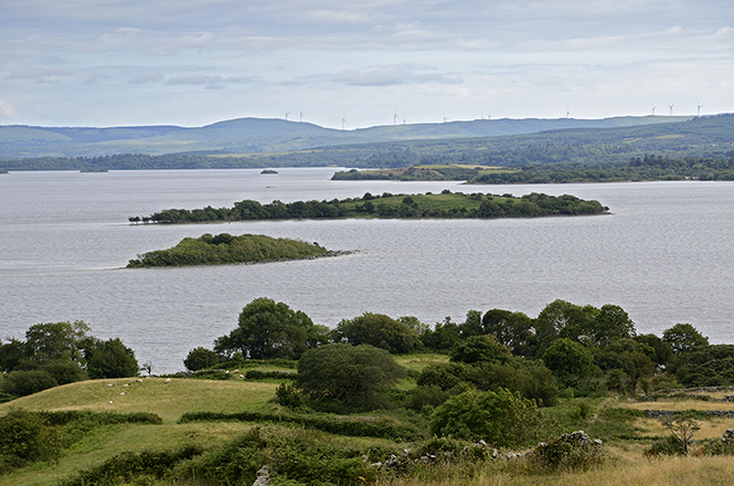 Lough Corrib - men formt